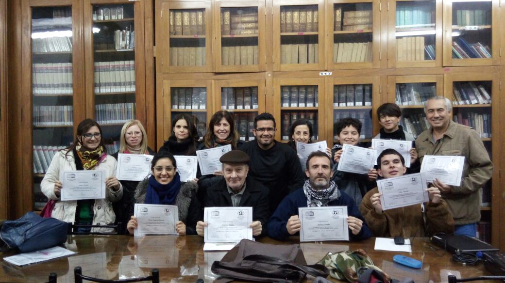 diplomas basica 2017 en biblioteca sarmiento
